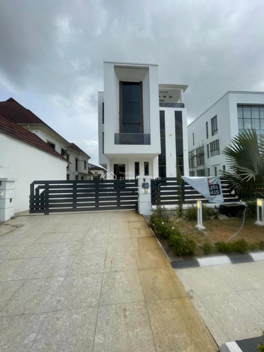 a 5 Bedroom Massively Built for Nature and Residential Deal Pool Cinem, Pinnock Beach Estate, Osapa, Lekki, Lagos, House for Sale