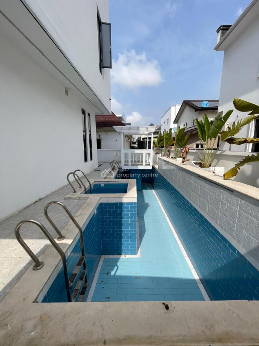 a 5 Bedroom Massively Built for Nature and Residential Deal Pool Cinem, Pinnock Beach Estate, Osapa, Lekki, Lagos, House for Sale