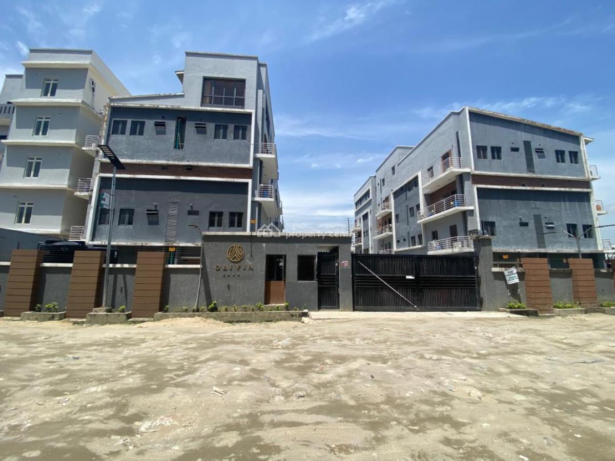 Well Finished and Serviced 2 Bedroom Maisonette @ Lekki 1, Olivia Court, Off Freedom Way, Lekki Phase 1, Lekki, Lagos, Flat / Apartment for Rent