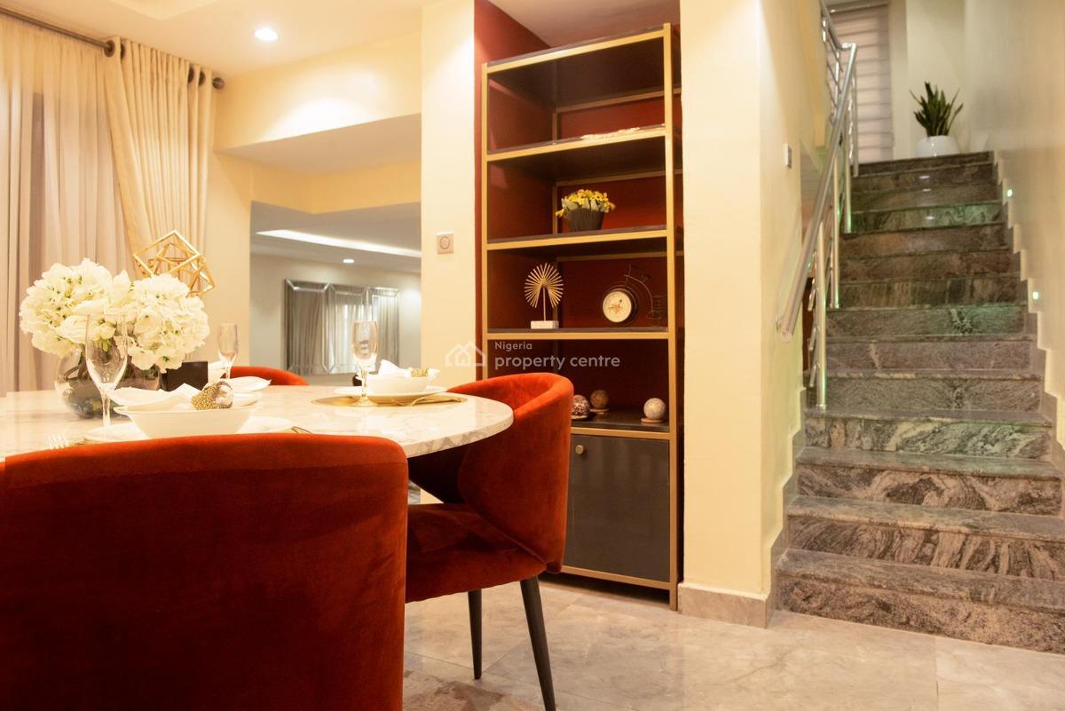 Fully Furnished 4 Bedroom Terrace Duplex with Fitted Kitchen, Ensuite, Ikoyi, Lagos, Terraced Duplex for Rent