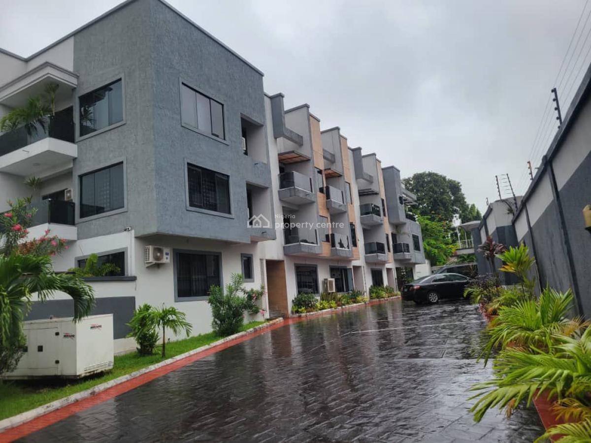 Fully Furnished 4 Bedroom Terrace Duplex with Fitted Kitchen, Ensuite, Ikoyi, Lagos, Terraced Duplex for Rent