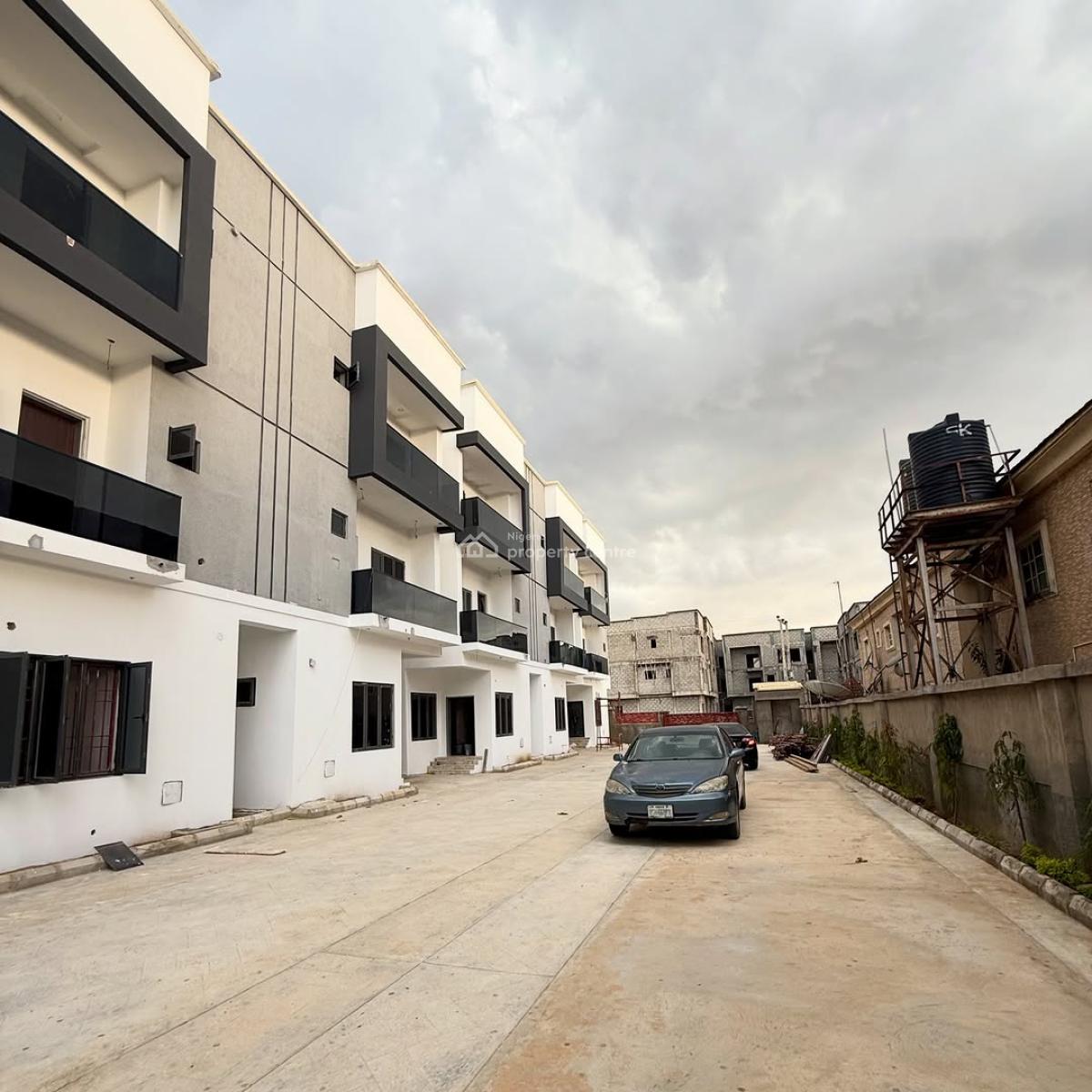 New 4 Bedroom Terrace Duplex+ Bq, Kado, Abuja, Terraced Duplex for Sale