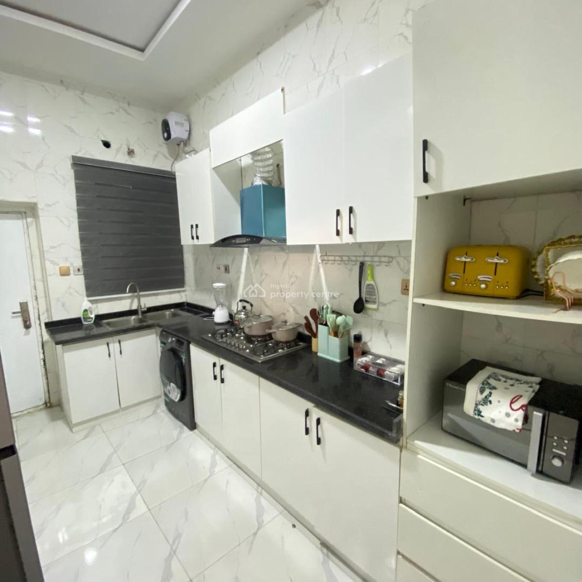 Fully Furnished 4bedroom Terrace Duplex, Ikota Gra Estate,, Ikota, Lekki, Lagos, Terraced Duplex for Rent