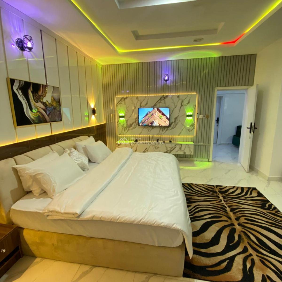 Fully Furnished 4bedroom Terrace Duplex, Ikota Gra Estate,, Ikota, Lekki, Lagos, Terraced Duplex for Rent