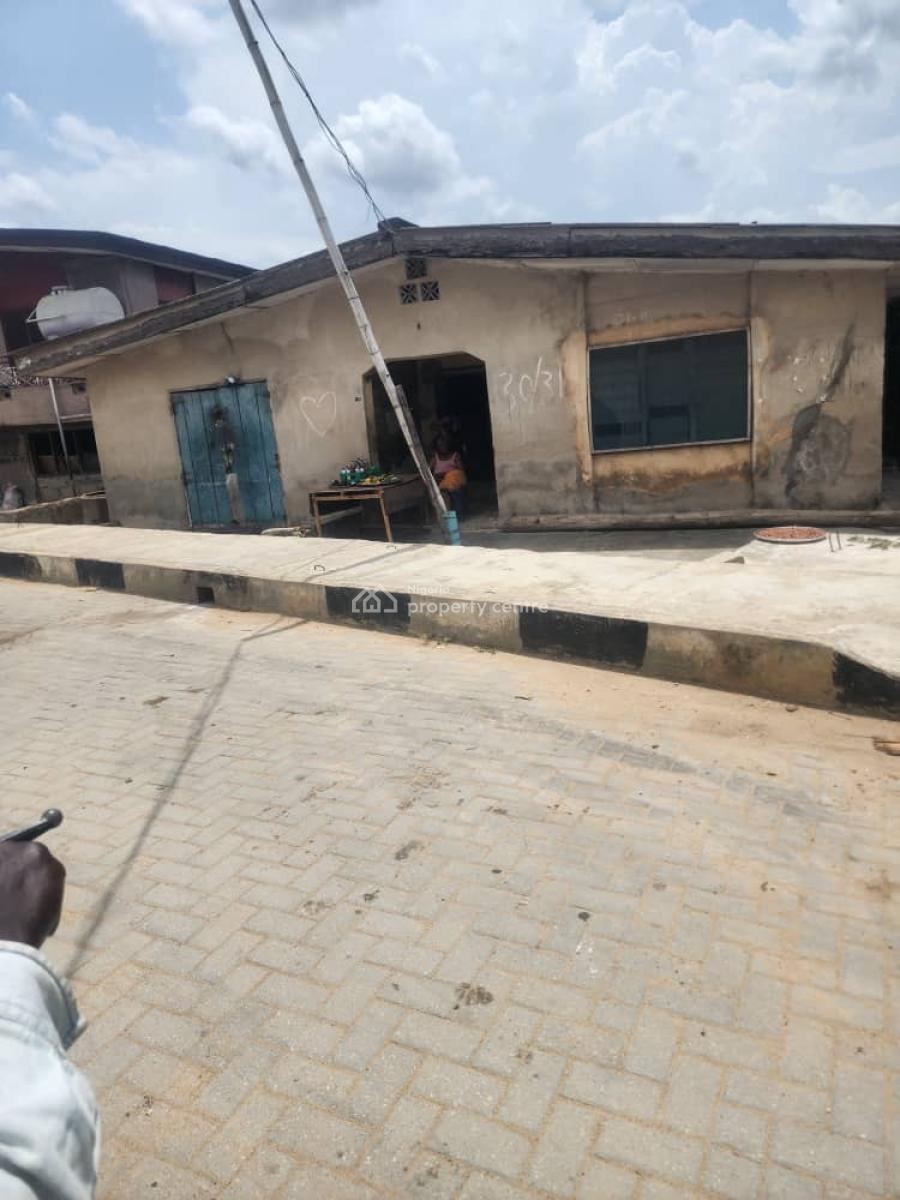 a Demolishable Bungalow on 500sqm in a Secure & Interlocked Street, Ketu, Lagos, House for Sale