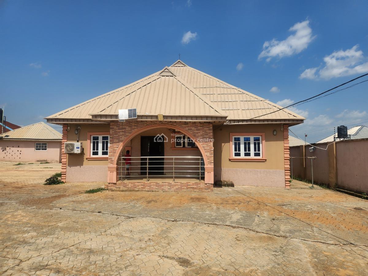 Classic 3 Bedroom on 2 Plots of Land, After Aliri Off Olorunda Abaa-akobo Road, Akobo, Ibadan, Oyo, Detached Bungalow for Sale