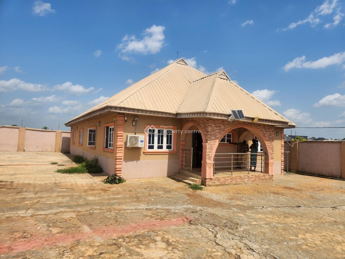 Classic 3 Bedroom on 2 Plots of Land, After Aliri Off Olorunda Abaa-akobo Road, Akobo, Ibadan, Oyo, Detached Bungalow for Sale
