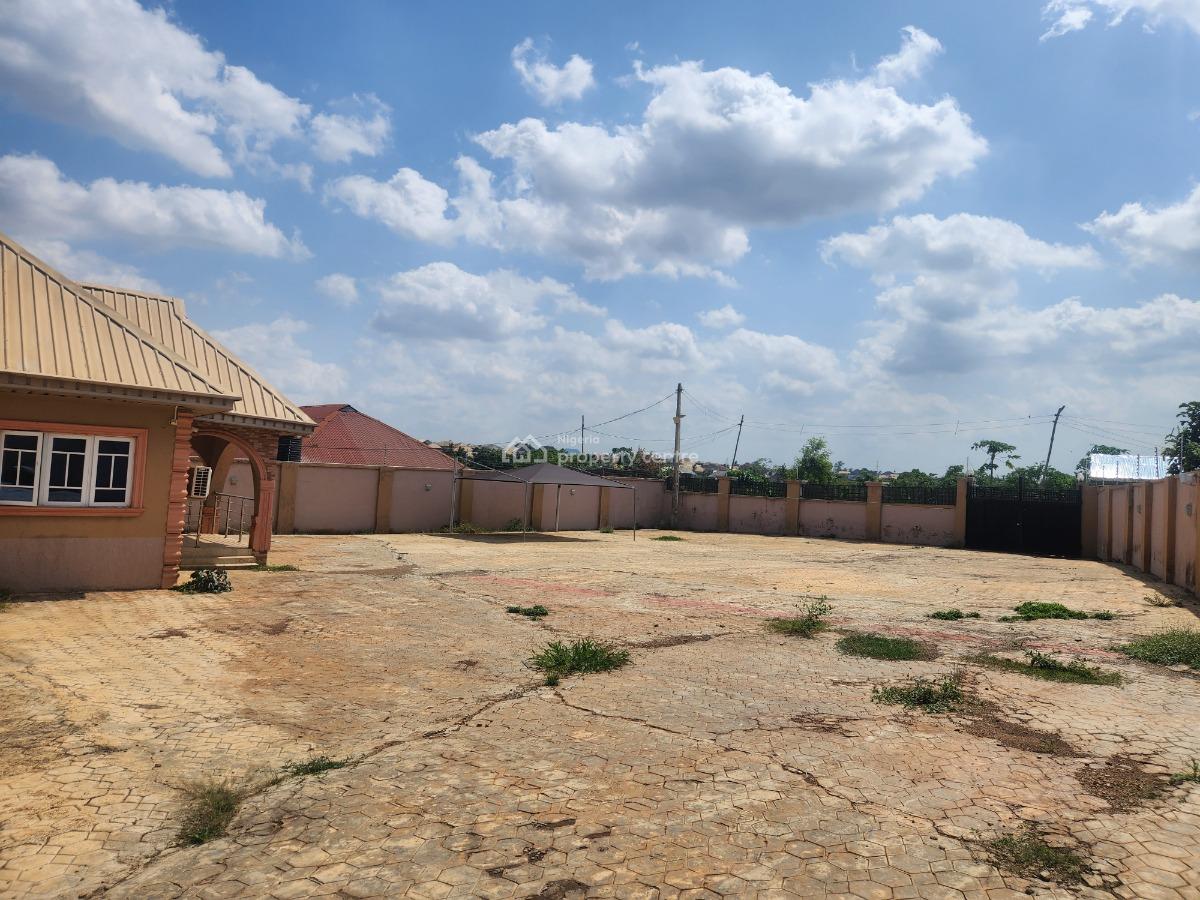 Classic 3 Bedroom on 2 Plots of Land, After Aliri Off Olorunda Abaa-akobo Road, Akobo, Ibadan, Oyo, Detached Bungalow for Sale