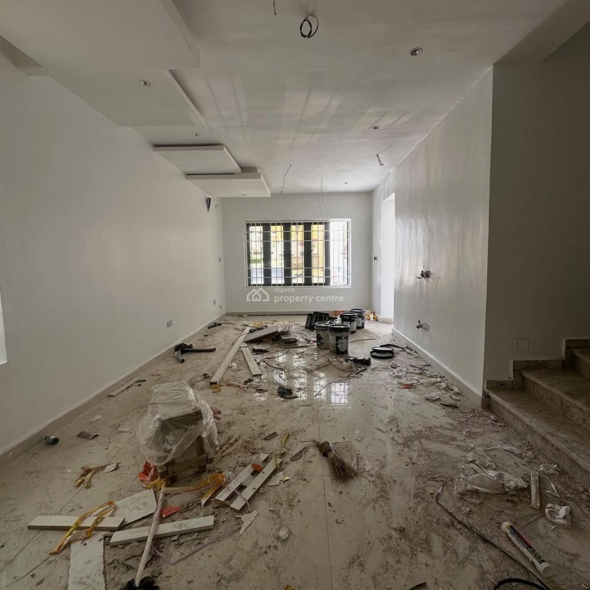 New 4 Bedroom Terrace Duplex+ Bq, Guzape Abuja, Guzape District, Abuja, Terraced Duplex for Sale