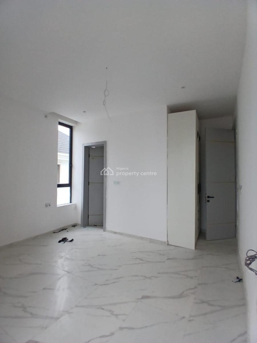 5 Bedrooms Townhouse with Elevator, Ac, Bq, Cowrie Creek Estate, Ikate, Lekki, Lagos, Semi-detached Duplex for Rent