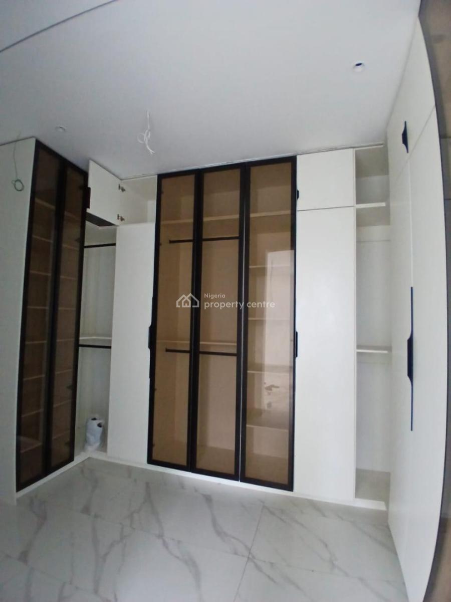 5 Bedrooms Townhouse with Elevator, Ac, Bq, Cowrie Creek Estate, Ikate, Lekki, Lagos, Semi-detached Duplex for Rent
