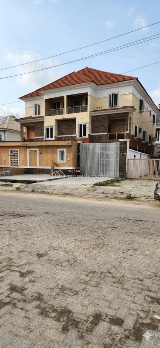 5 Bedroom Semi Detached House + 2 Room Bq with Car Park for 6 Cars, Phase 1 Proper, Lekki Phase 1, Lekki, Lagos, Semi-detached Duplex for Rent