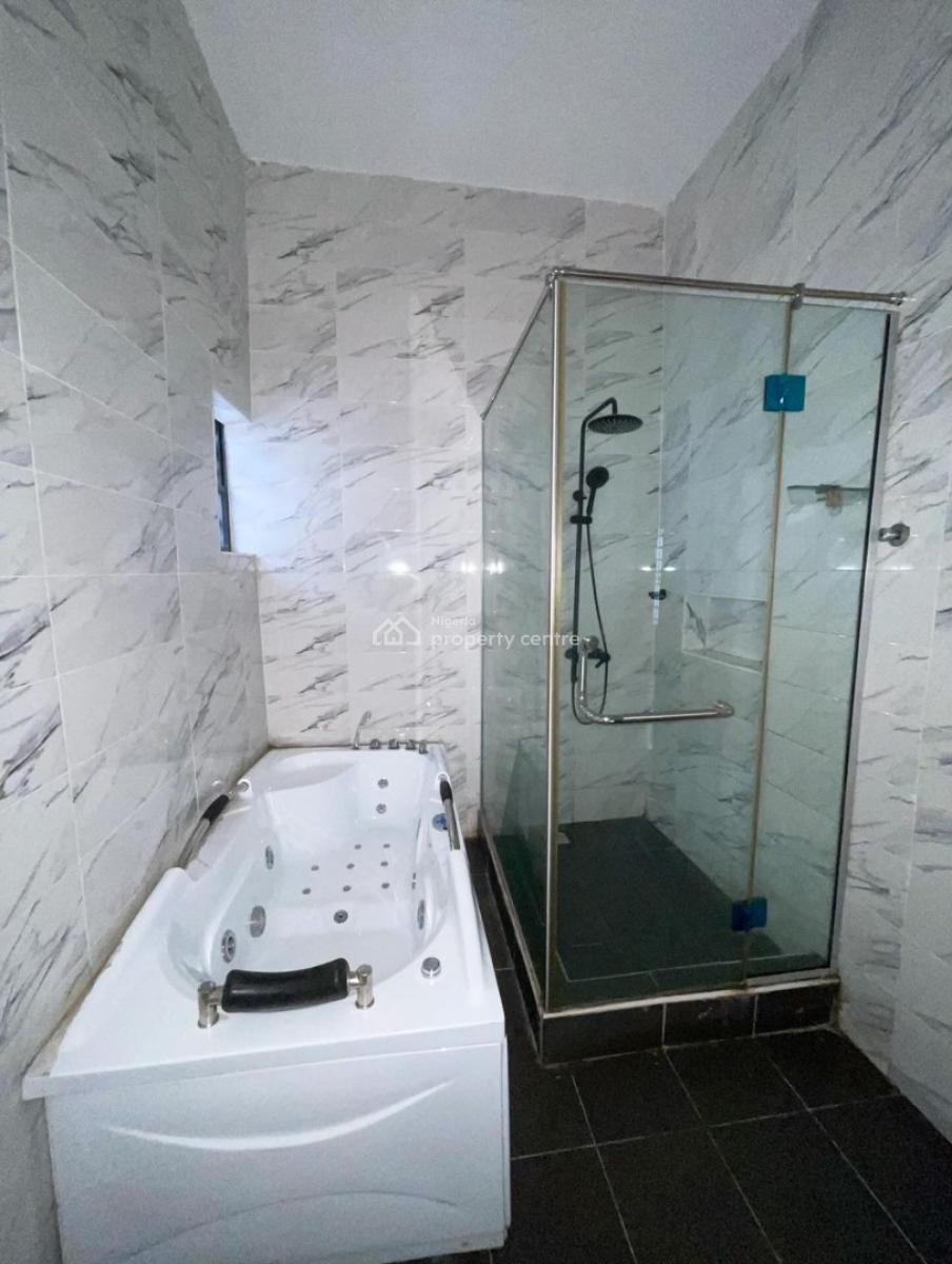 Refurbished 4 Bedroom Semi Detached Duplex with a Room Bq, Chevron, Lekki, Lagos, Semi-detached Duplex for Rent