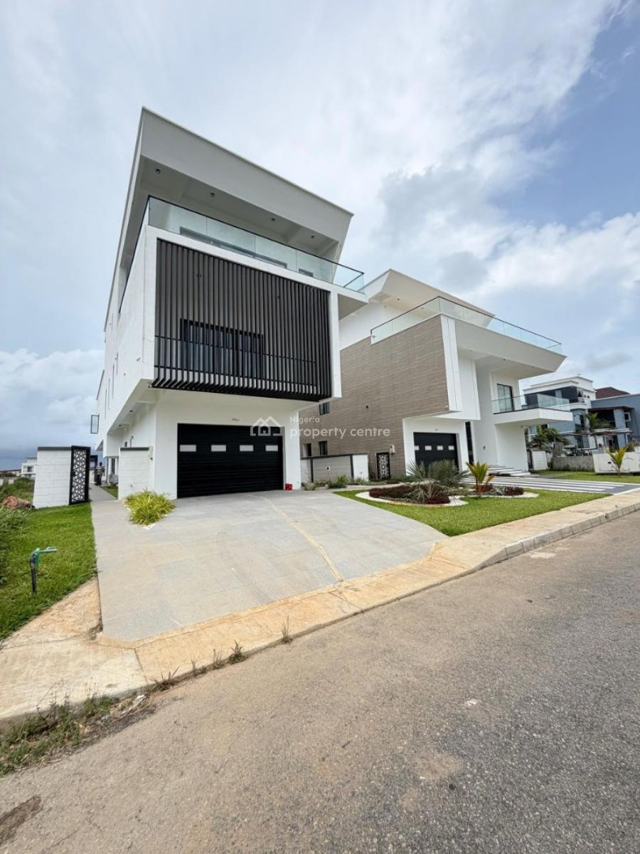 a Fancy 5 Bedroom Detached Home + Bq, Cinema, Pool, Elevator, Garage, Vgc, Lekki, Lagos, Detached Duplex for Sale