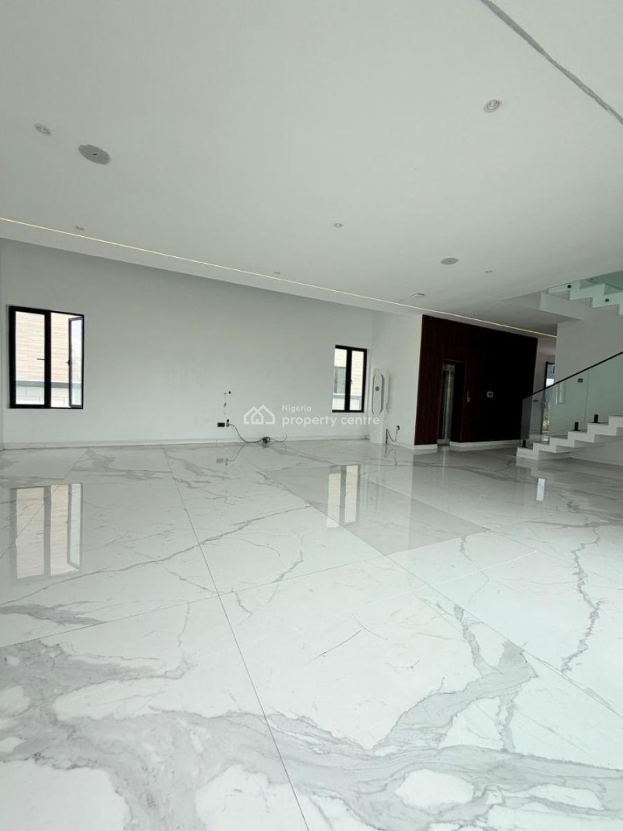 a Fancy 5 Bedroom Detached Home + Bq, Cinema, Pool, Elevator, Garage, Vgc, Lekki, Lagos, Detached Duplex for Sale