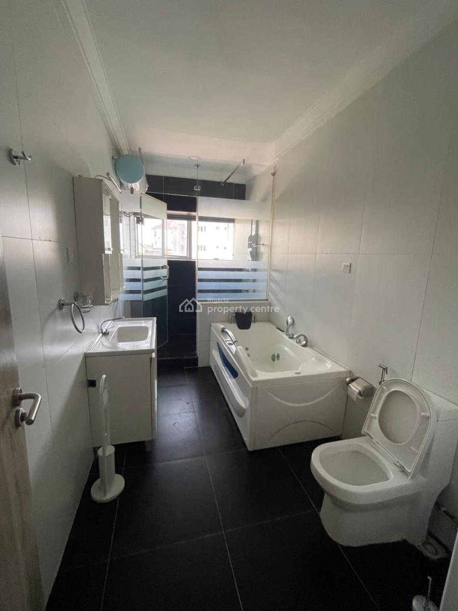 Furnished 4 Bedrooms Terraced Duplex with a Room Bq, Guzape District, Abuja, Terraced Duplex for Rent