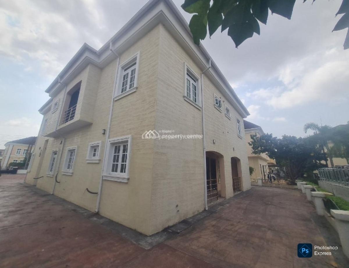 5-bed Luxury Mansion with Pool & Two Bq, Northern Foreshore Estate, Chevron, Lekki, Lagos, Detached Duplex for Sale