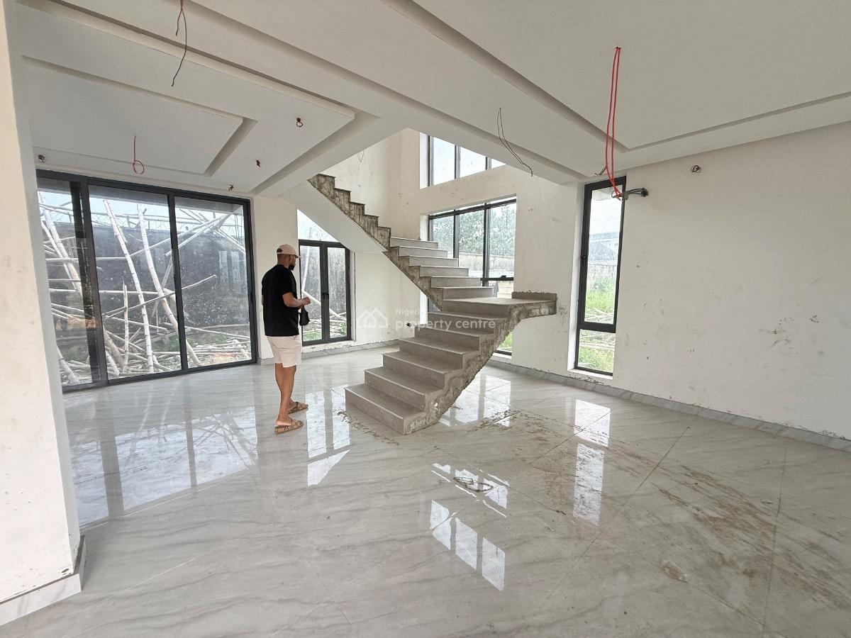 Two Units of Luxury 5 Bedroom Semidetached Triplex, Royal Gardens Estate, Ajah, Lagos, Semi-detached Duplex for Sale