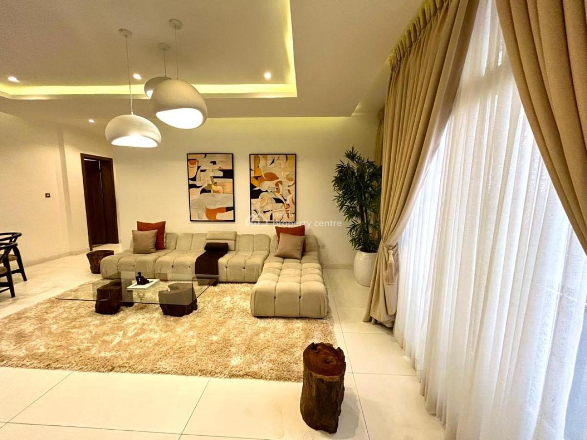 Elegant Fully Furniahed 3 Bedroom Apartment, Banana Island, Ikoyi, Lagos, Flat / Apartment for Rent