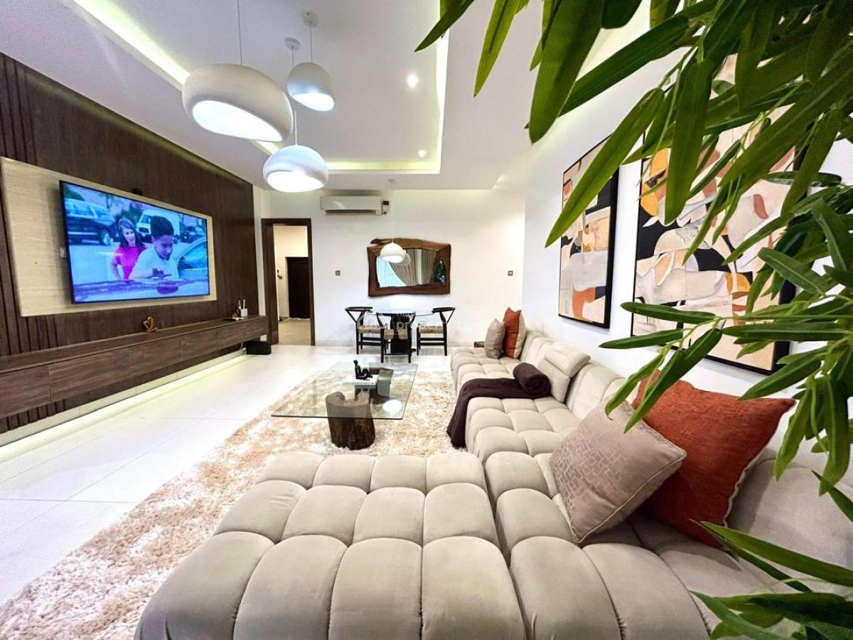 Elegant Fully Furniahed 3 Bedroom Apartment, Banana Island, Ikoyi, Lagos, Flat / Apartment for Rent