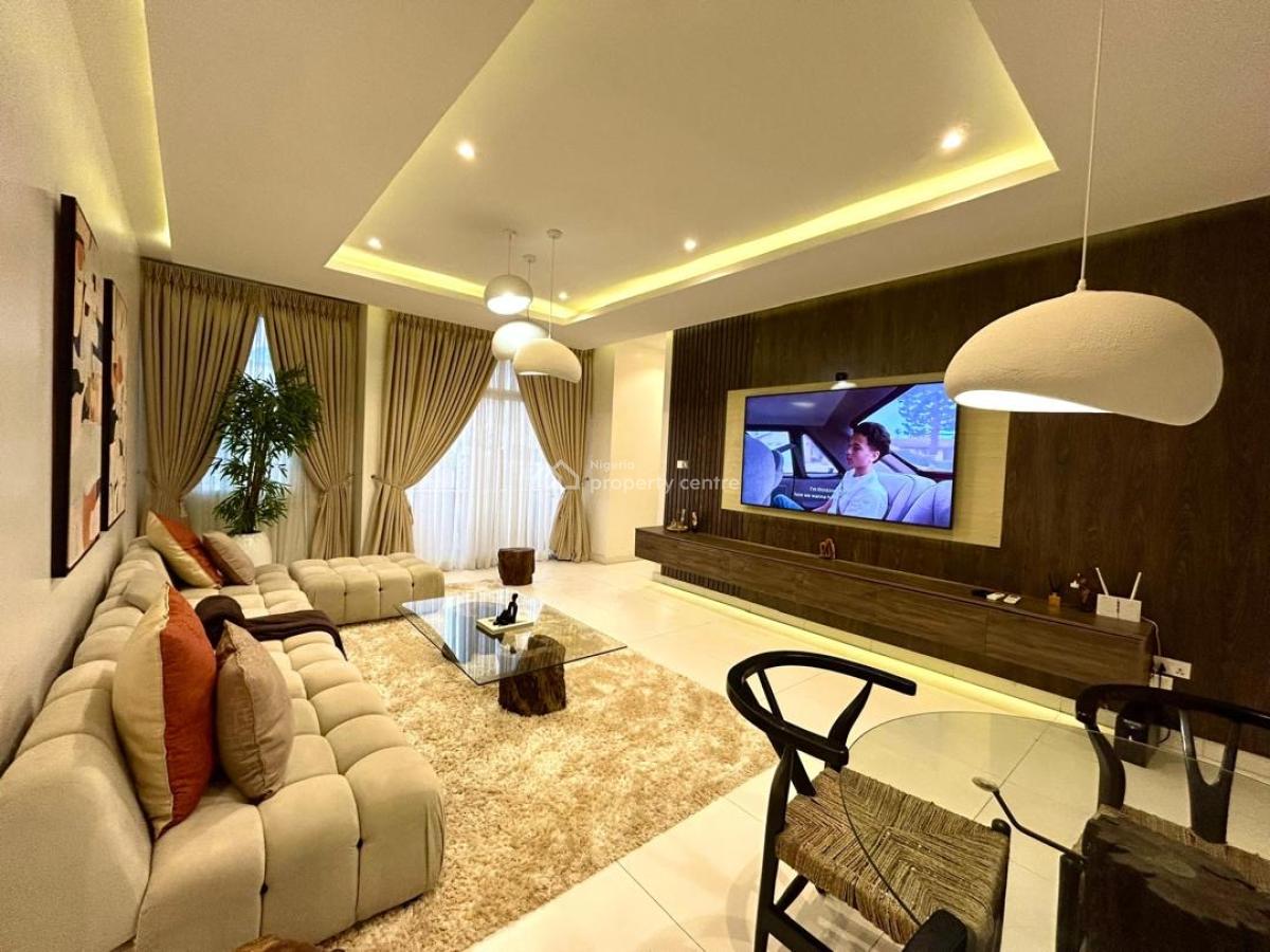 Elegant Fully Furniahed 3 Bedroom Apartment, Banana Island, Ikoyi, Lagos, Flat / Apartment for Rent