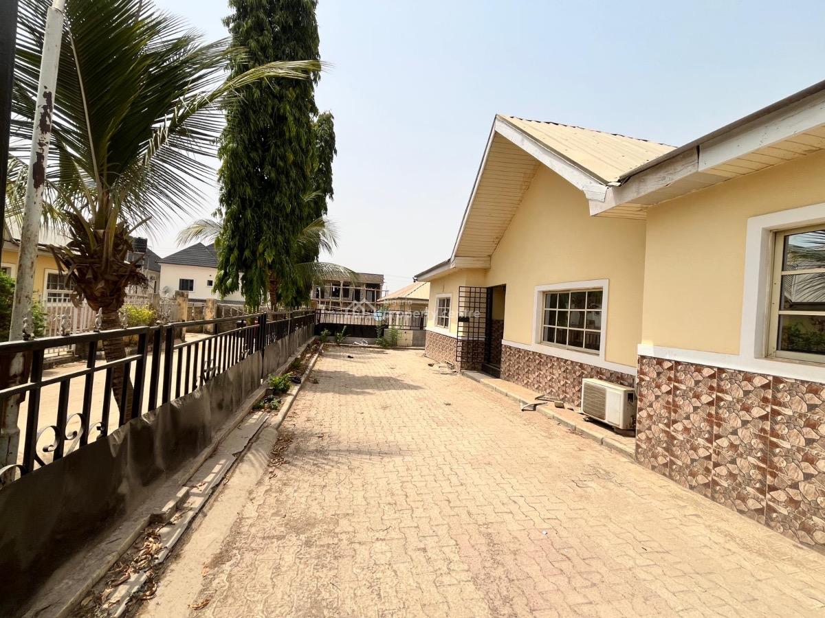 Clean  and Affordable 3 Bedroom Bungalow 1 Bq, Palmheight Estate Phase1, Sabon Lugbe, Lugbe District, Abuja, Detached Bungalow for Sale