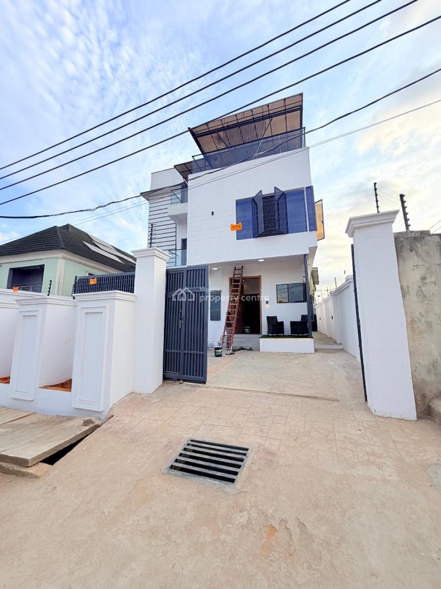 Newly Built 5 Bedroom Fully Detached Duplex with a Room Bq, Ogba, Ogba, Ikeja, Lagos, Detached Duplex for Sale