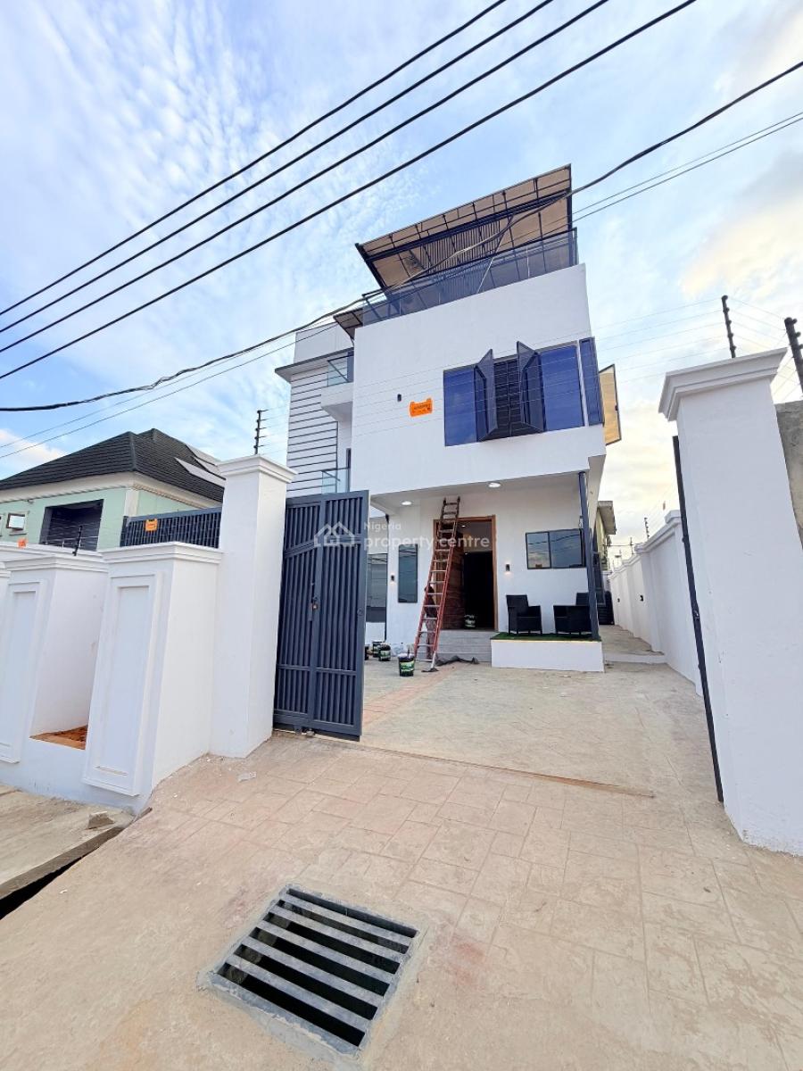 Newly Built 5 Bedroom Fully Detached Duplex with a Room Bq, Ogba, Ogba, Ikeja, Lagos, Detached Duplex for Sale