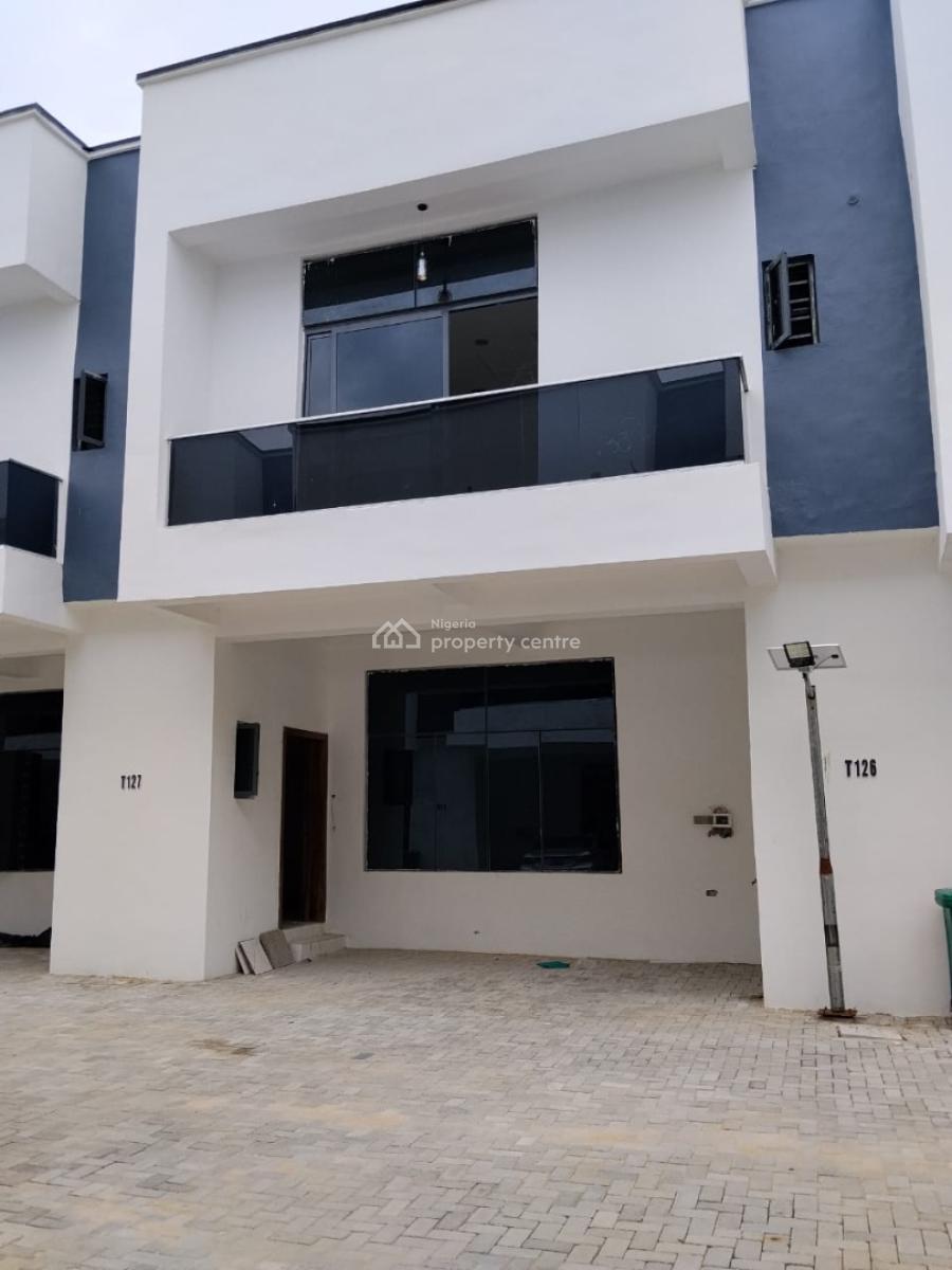 Standard Spacious 4 Bedroom Terrace Duplex with Bq, General Paint, Ajah Lagos Nigeria, Ajah, Lagos, Terraced Duplex for Sale