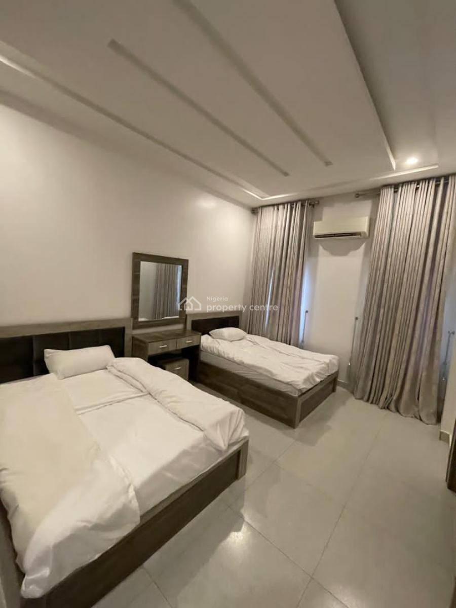 a Very Good Furnished & Serviced 4-bedroom Terrace Duplex + 1bq, Guzape District, Abuja, Terraced Duplex for Rent