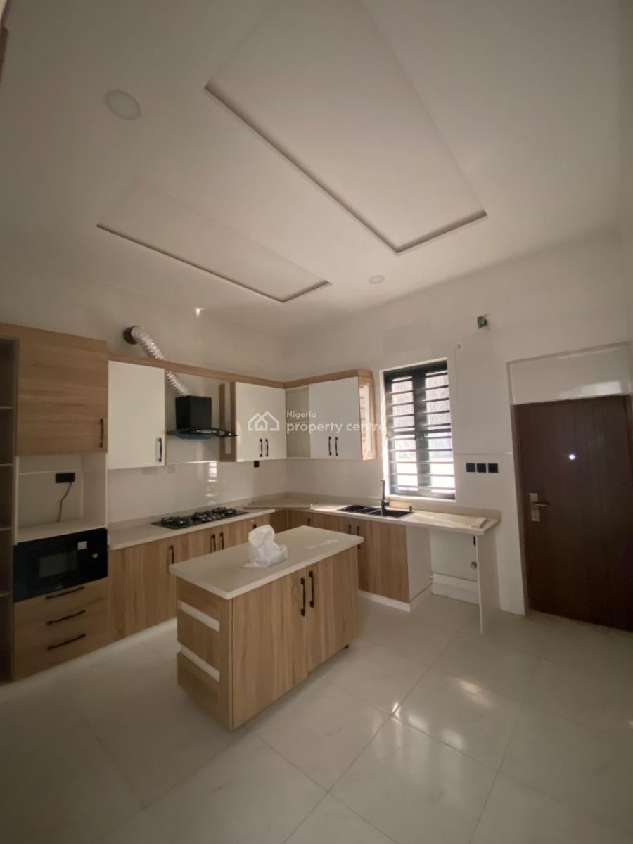 Spacious New 4 Bedroom Duplex with Bq, By Blenco Supermarket, Sangotedo, Ajah, Lagos, Semi-detached Duplex for Sale