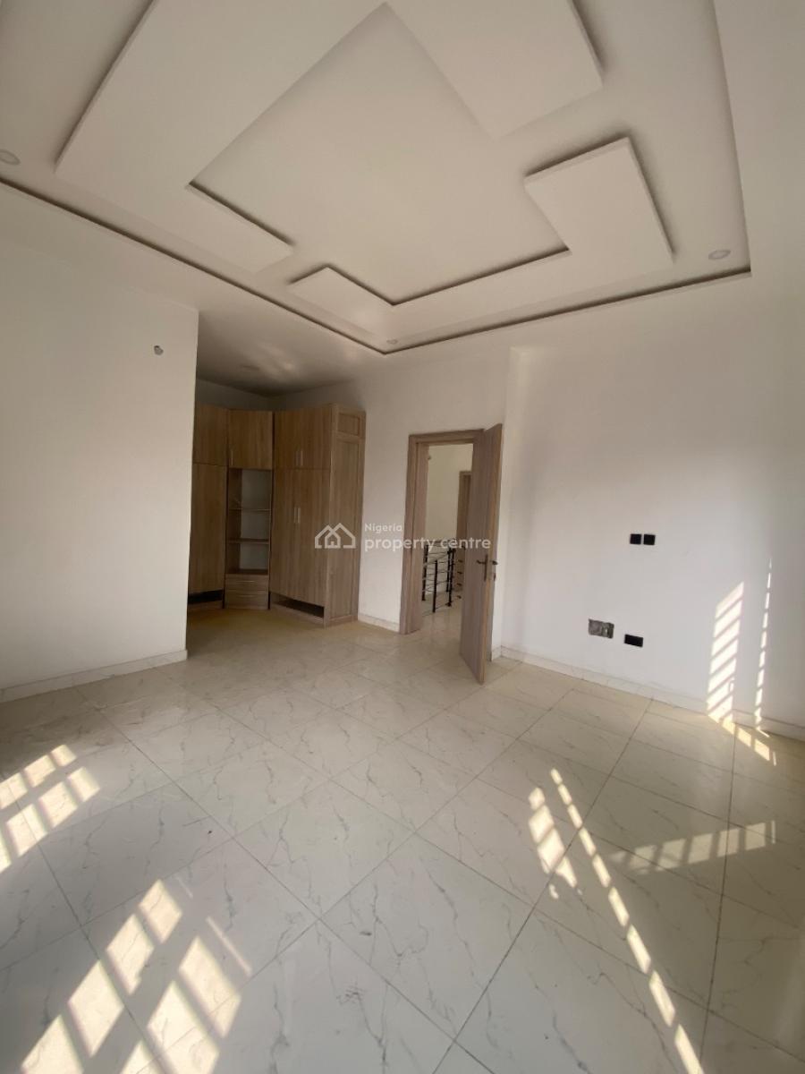Spacious New 4 Bedroom Duplex with Bq, By Blenco Supermarket, Sangotedo, Ajah, Lagos, Semi-detached Duplex for Sale