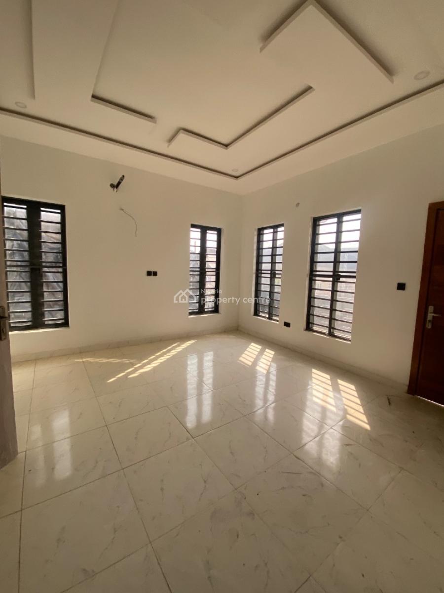 Spacious New 4 Bedroom Duplex with Bq, By Blenco Supermarket, Sangotedo, Ajah, Lagos, Semi-detached Duplex for Sale