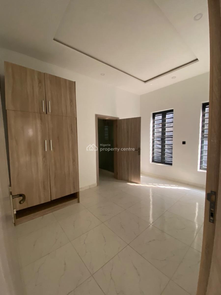Spacious New 4 Bedroom Duplex with Bq, By Blenco Supermarket, Sangotedo, Ajah, Lagos, Semi-detached Duplex for Sale