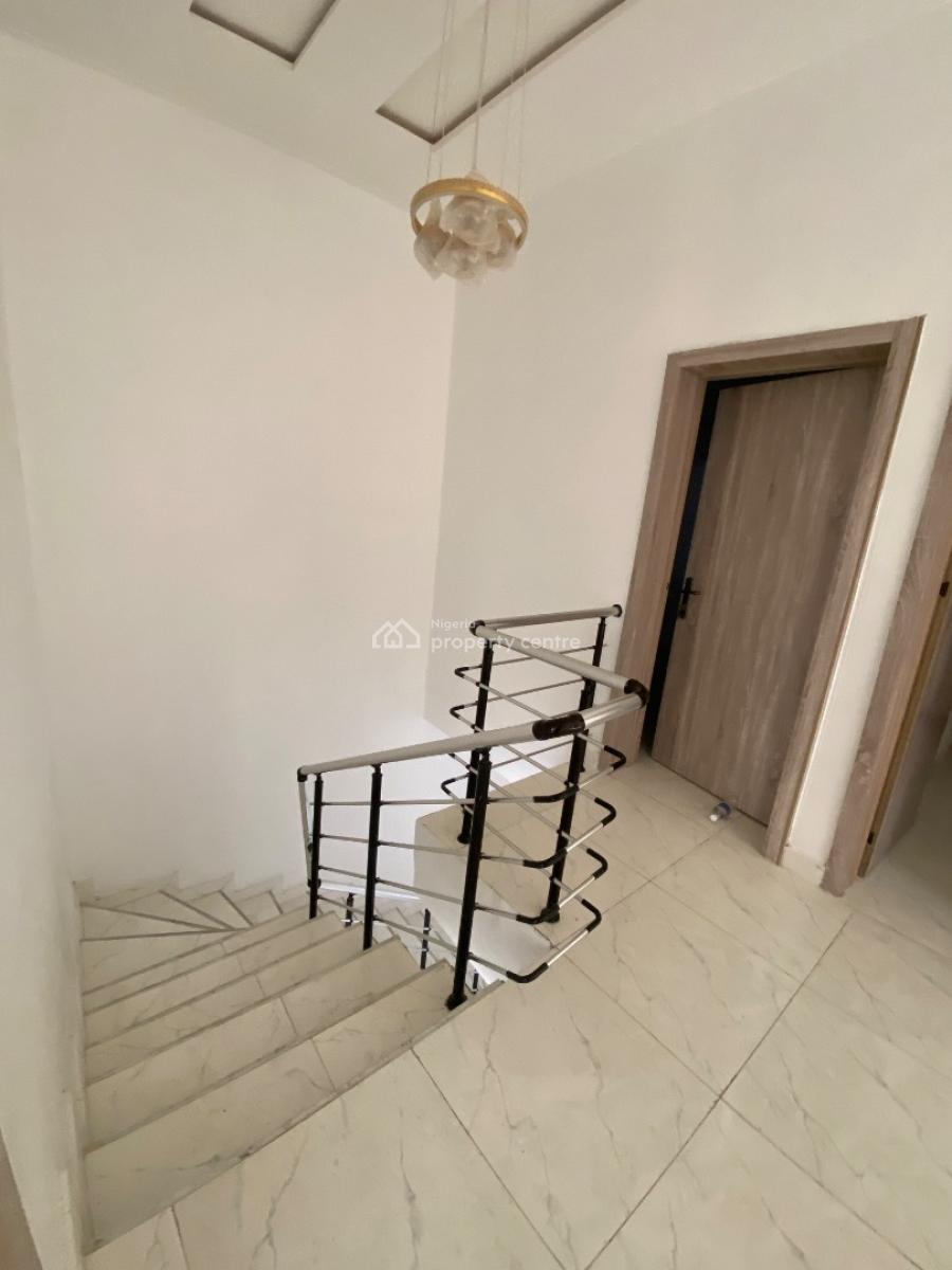 Spacious New 4 Bedroom Duplex with Bq, By Blenco Supermarket, Sangotedo, Ajah, Lagos, Semi-detached Duplex for Sale