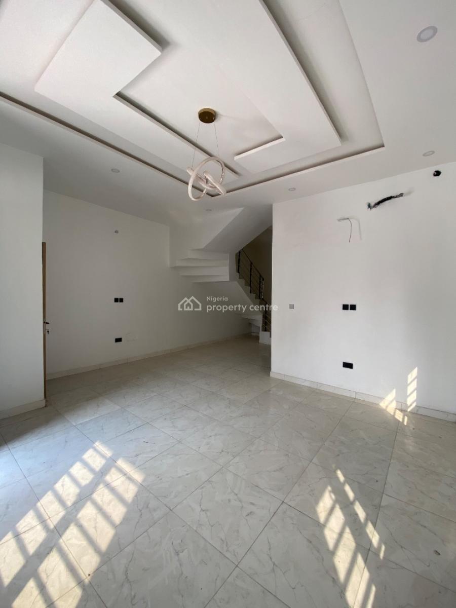 Spacious New 4 Bedroom Duplex with Bq, By Blenco Supermarket, Sangotedo, Ajah, Lagos, Semi-detached Duplex for Sale