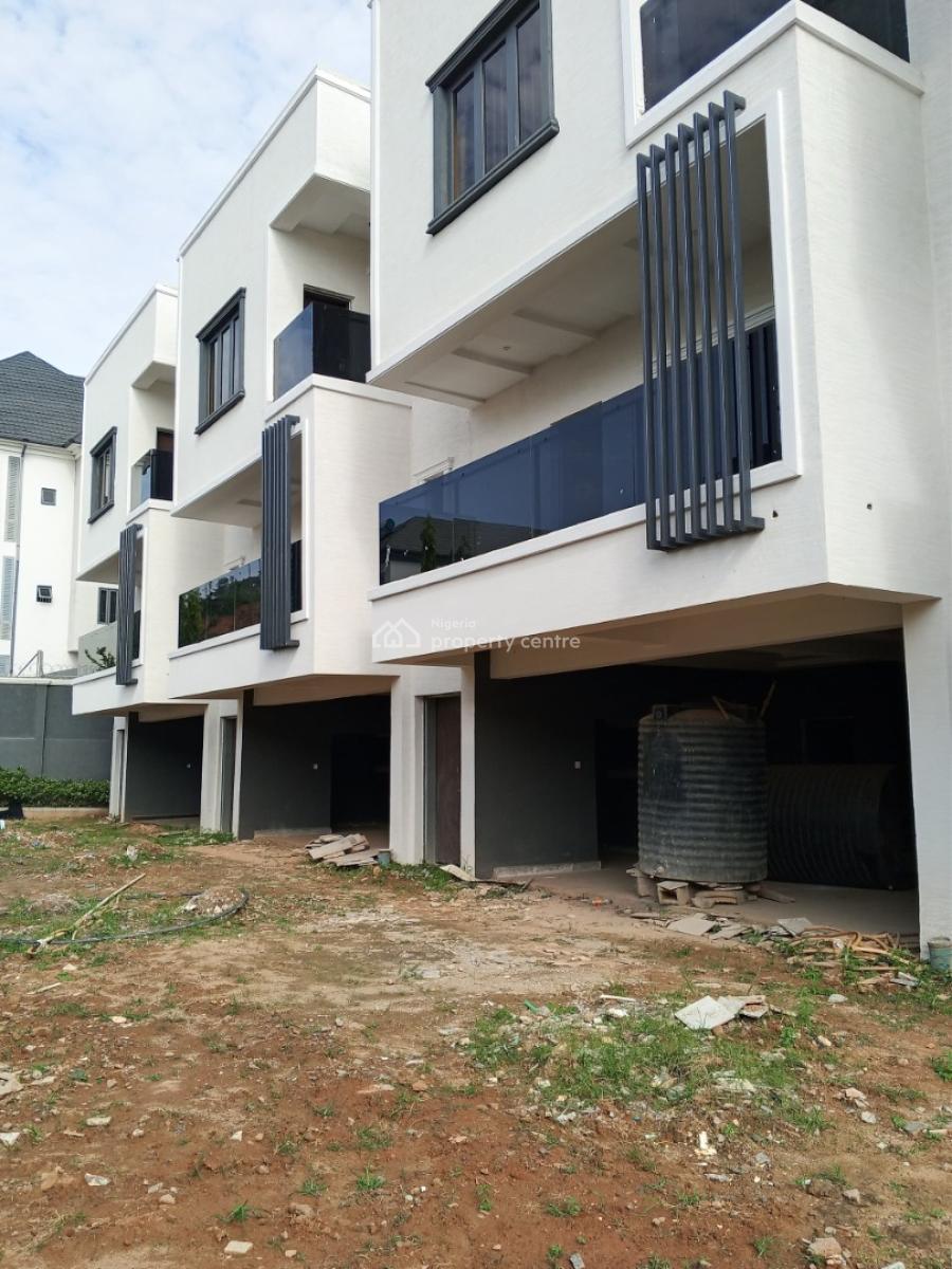 Luxury 4-bedroom Terrace Duplex with Bq, Guzape District, Abuja, Terraced Duplex for Sale