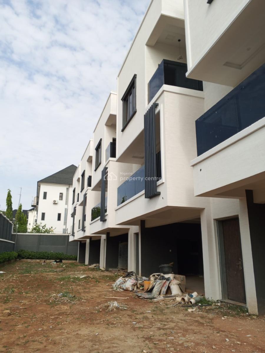 Luxury 4-bedroom Terrace Duplex with Bq, Guzape District, Abuja, Terraced Duplex for Sale