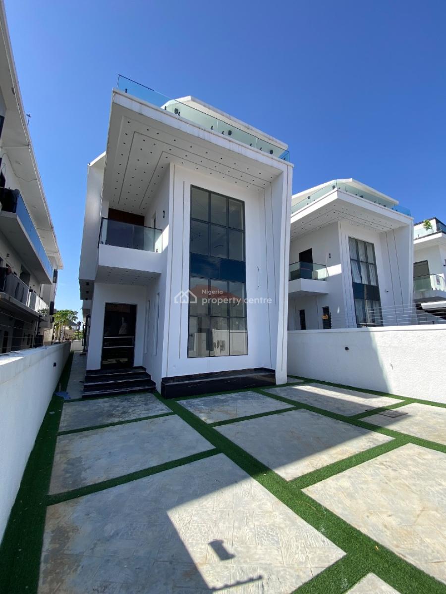Newly Built 5 Bedroom Duplex with Swimming Pool Plus Bq, By Blenco Supermarket Before Shoprite, Sangotedo, Ajah, Lagos, Detached Duplex for Rent