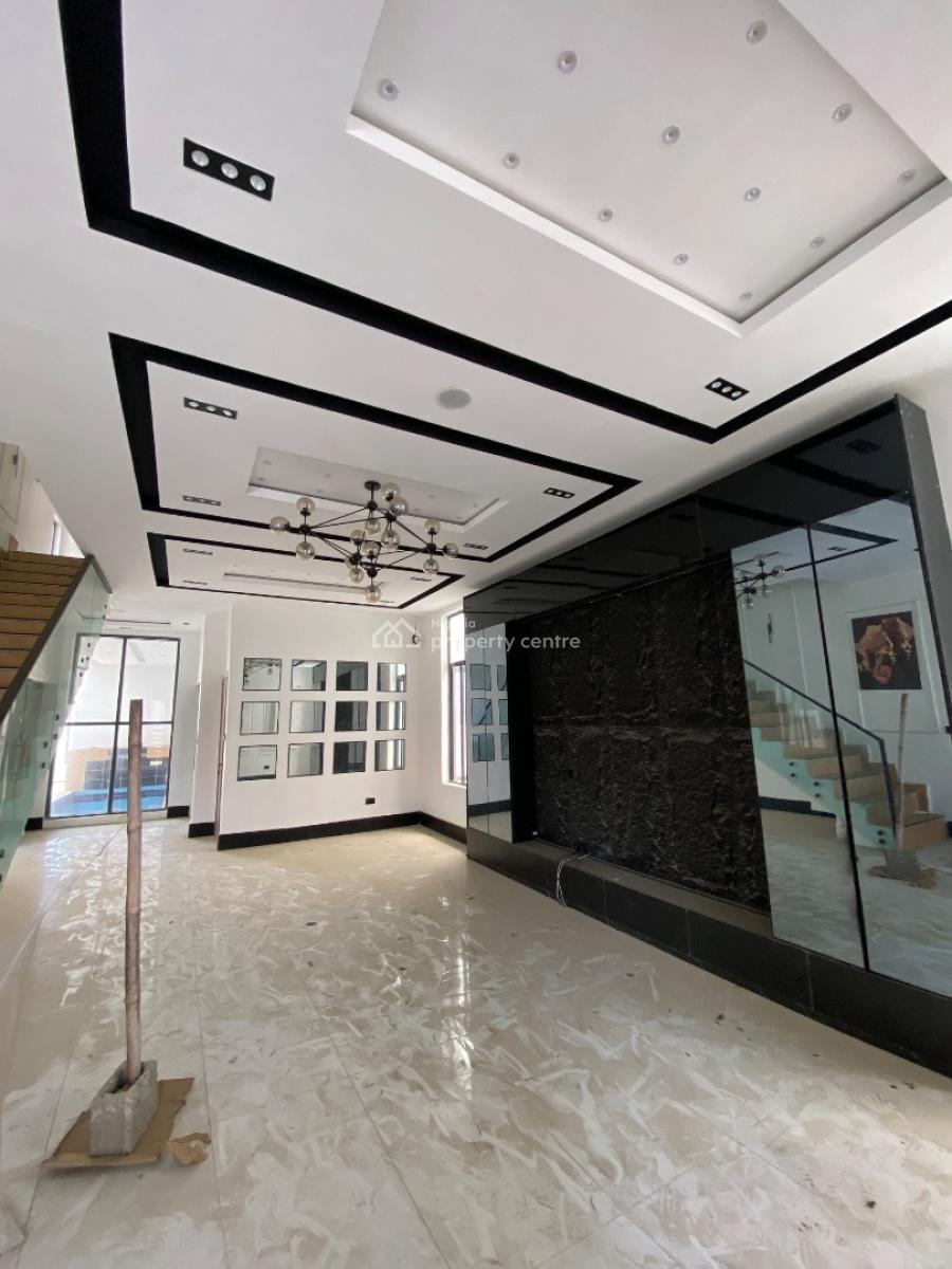 Newly Built 5 Bedroom Duplex with Swimming Pool Plus Bq, By Blenco Supermarket Before Shoprite, Sangotedo, Ajah, Lagos, Detached Duplex for Rent