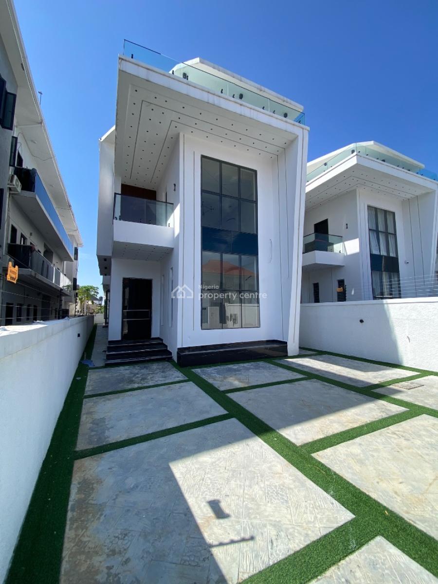 Newly Built 5 Bedroom Duplex with Swimming Pool Plus Bq, By Blenco Supermarket Before Shoprite, Sangotedo, Ajah, Lagos, Detached Duplex for Rent