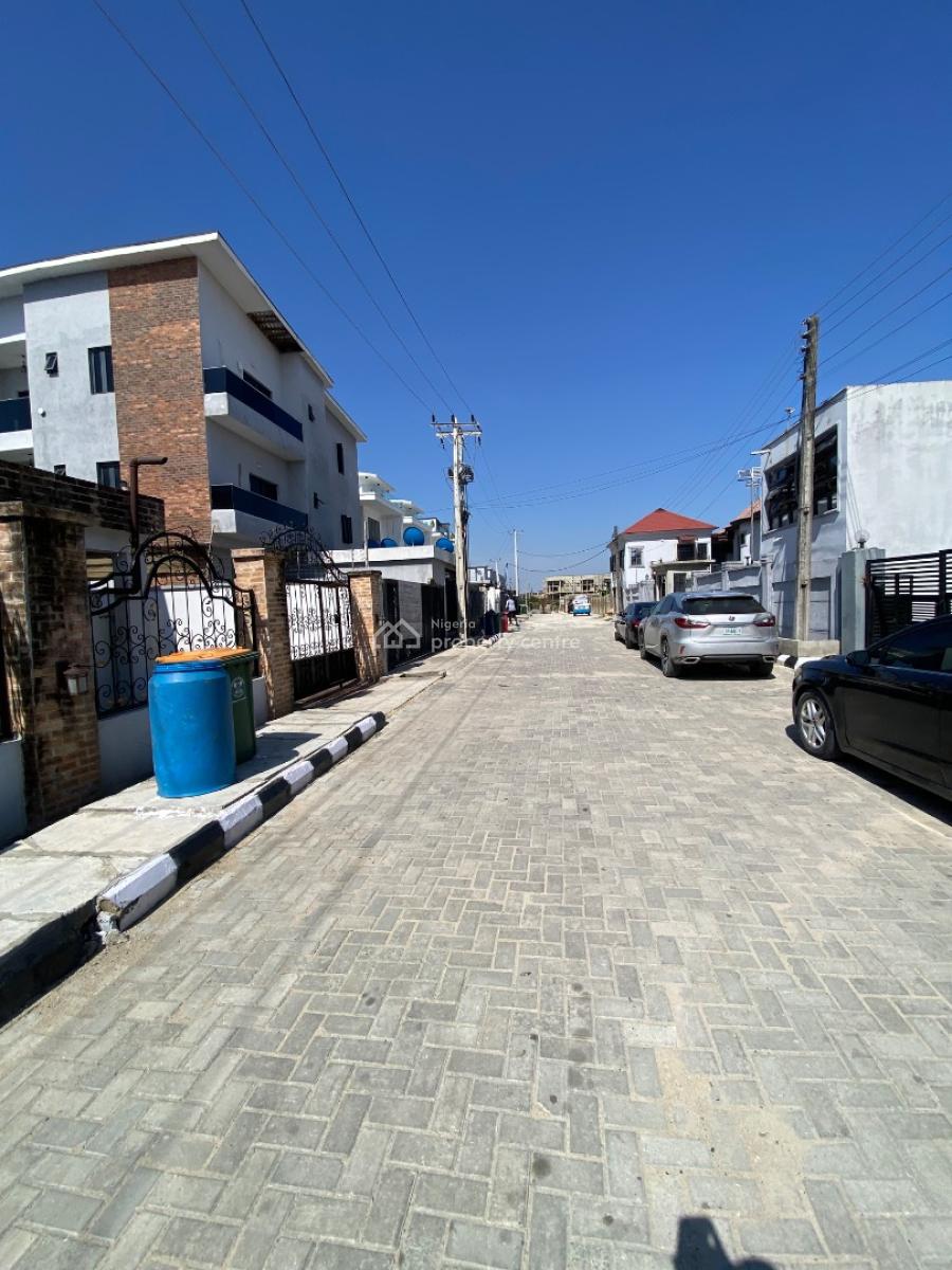 Newly Built 5 Bedroom Duplex with Swimming Pool Plus Bq, By Blenco Supermarket Before Shoprite, Sangotedo, Ajah, Lagos, Detached Duplex for Rent
