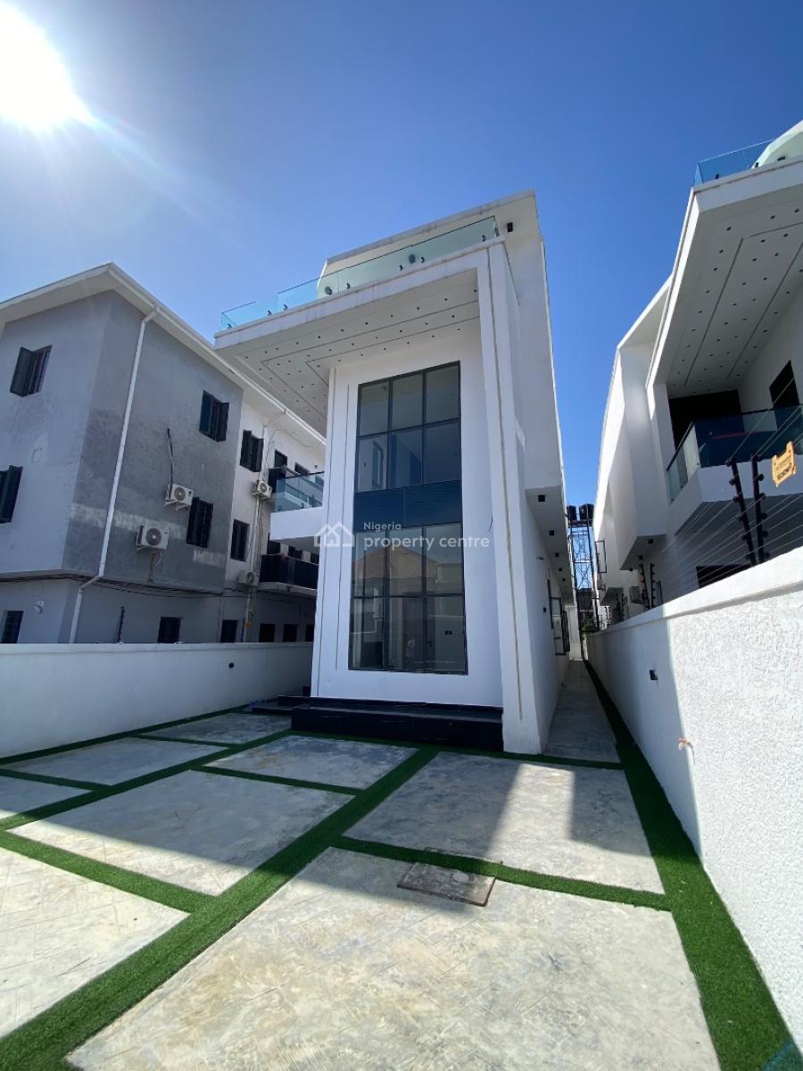 Newly Built 5 Bedroom Duplex with Swimming Pool Plus Bq, By Blenco Supermarket Before Shoprite, Sangotedo, Ajah, Lagos, Detached Duplex for Rent