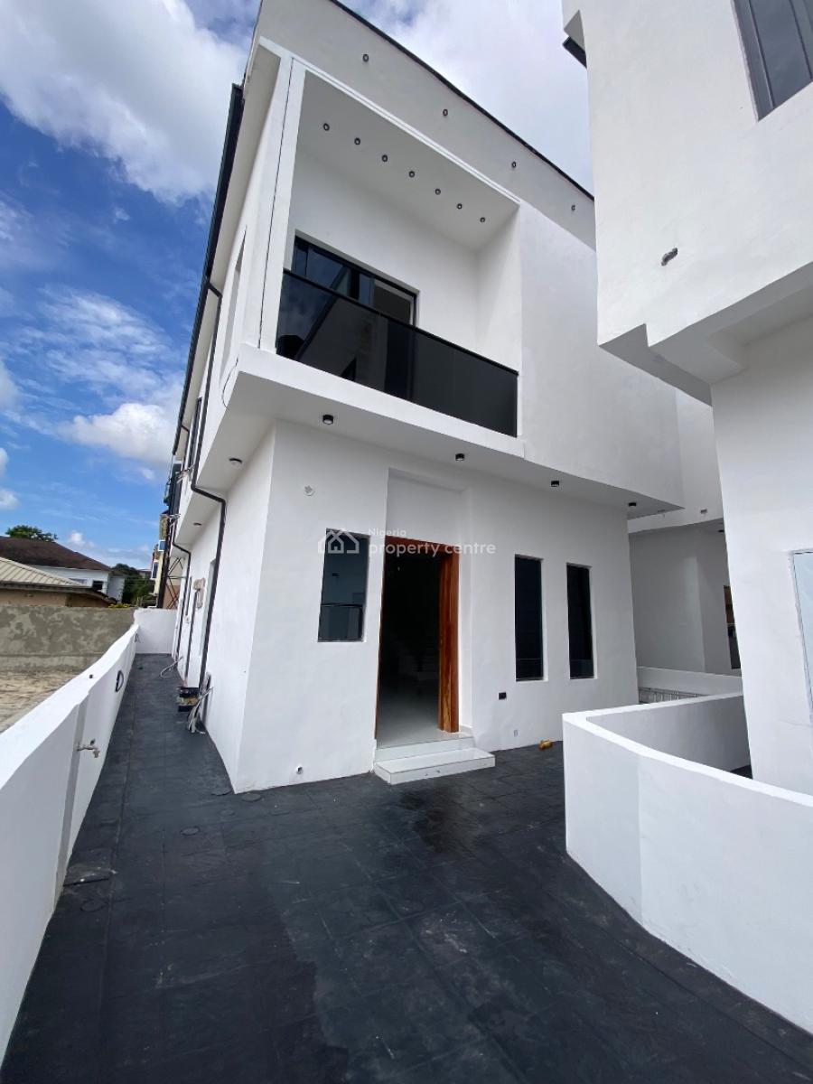 Newly Built 4 Bedroom Duplex with Bq, Ocean Palm Estate, Sangotedo, Ajah, Lagos, Detached Duplex for Sale