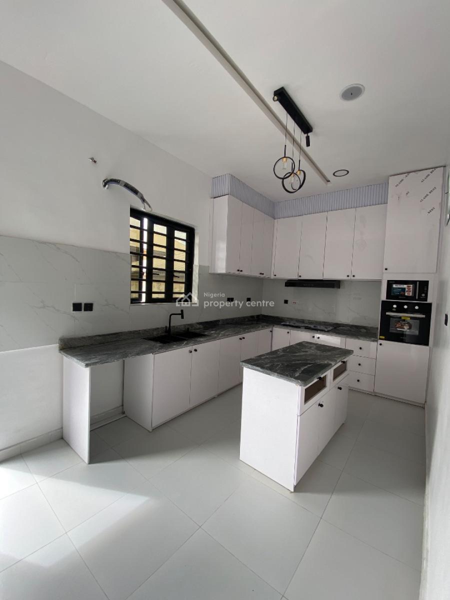 Newly Built 4 Bedroom Duplex with Bq, Ocean Palm Estate, Sangotedo, Ajah, Lagos, Detached Duplex for Sale