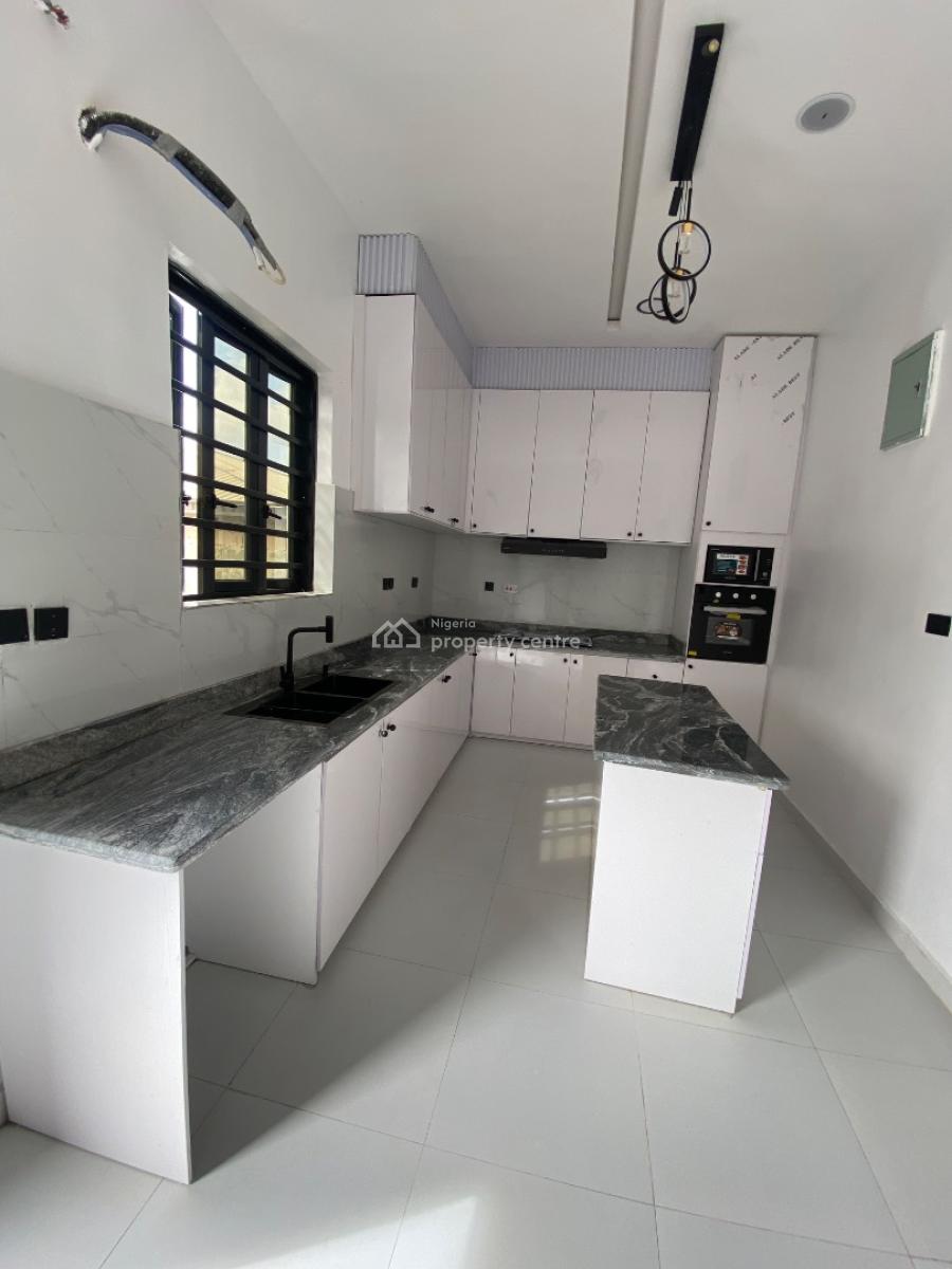 Newly Built 4 Bedroom Duplex with Bq, Ocean Palm Estate, Sangotedo, Ajah, Lagos, Detached Duplex for Sale