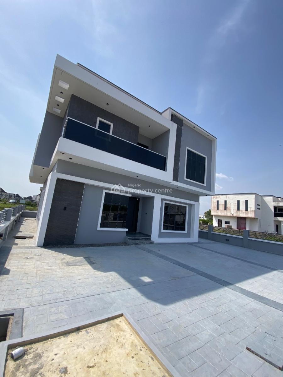 Newly Built 4 Bedroom Duplex Comes with Bq, Sangotedo, Ajah, Lagos, Detached Duplex for Sale