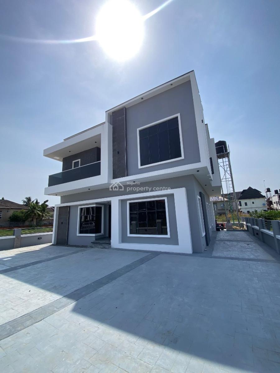 Newly Built 4 Bedroom Duplex Comes with Bq, Sangotedo, Ajah, Lagos, Detached Duplex for Sale