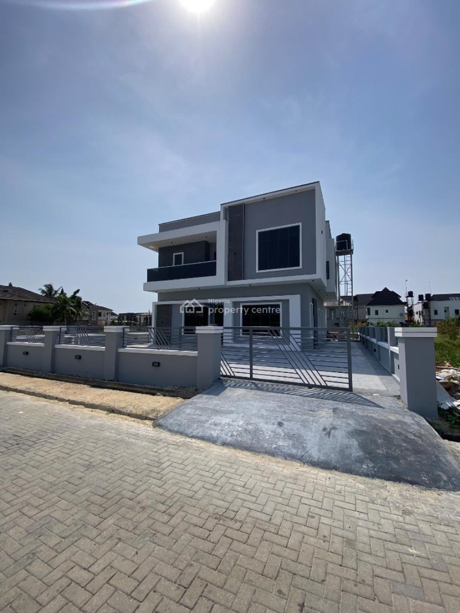 Newly Built 4 Bedroom Duplex Comes with Bq, Sangotedo, Ajah, Lagos, Detached Duplex for Sale