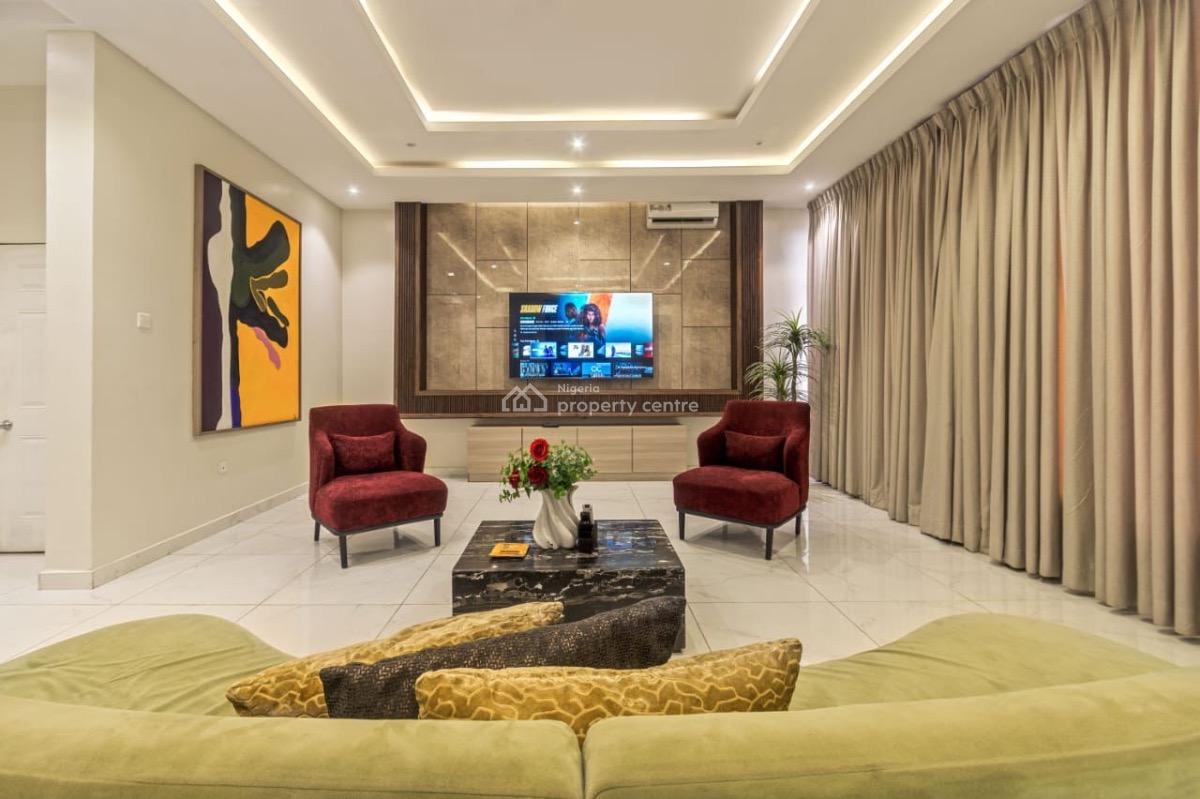 Luxury 2 Bedroom Apartment with a Private Cinema, Snooker Board, Swimm, Lekki Phase 1, Lekki, Lagos, Flat / Apartment Short Let
